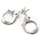 Металлические наручники Metal Handcuffs - Fifty Shades of Grey - купить с доставкой в Новошахтинске