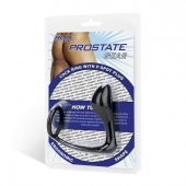 Стимулятор простаты с фиксацией эрекционным кольцом Prostate Gear - BlueLine - в Новошахтинске купить с доставкой