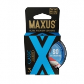 Классические презервативы в пластиковом кейсе MAXUS Classic - 3 шт. - Maxus - купить с доставкой в Новошахтинске