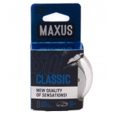 Классические презервативы в пластиковом кейсе MAXUS Classic - 3 шт. - Maxus - купить с доставкой в Новошахтинске