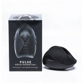 Черный инновационный мужской вибратор PULSE SOLO ESSENTIAL - Hot Octopuss - в Новошахтинске купить с доставкой