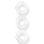 Набор из 3 гладких прозрачных эрекционных колец - Erowoman-Eroman - в Новошахтинске купить с доставкой