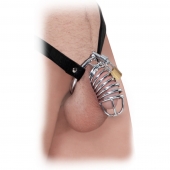 Кольцо верности Extreme Chastity Belt с фиксацией головки - Pipedream - купить с доставкой в Новошахтинске