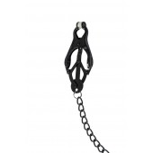 Зажимы на соски Darkside с цепочкой - Lola Games - купить с доставкой в Новошахтинске