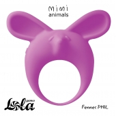 Фиолетовое эрекционное кольцо Fennec Phil - Lola Games - в Новошахтинске купить с доставкой