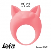Оранжевое эрекционное кольцо Lemur Remi - Lola Games - в Новошахтинске купить с доставкой