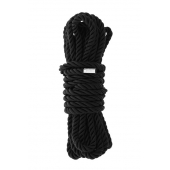 Черная веревка для шибари DELUXE BONDAGE ROPE - 5 м. - Dream Toys - купить с доставкой в Новошахтинске