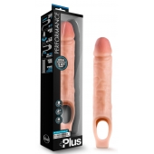 Телесный реалистичный фаллоудлинитель 10 Inch Silicone Cock Sheath Penis Extender - 25,4 см. - Blush Novelties - в Новошахтинске купить с доставкой