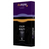 Разноцветные презервативы DOMINO Colour Beauty - 6 шт. - Domino - купить с доставкой в Новошахтинске