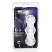 Прозрачный фигурный мастурбатор Master Stroker - Blush Novelties - в Новошахтинске купить с доставкой