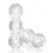 Прозрачный фигурный мастурбатор Master Stroker - Blush Novelties - в Новошахтинске купить с доставкой