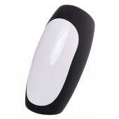 Черно-белый перезаряжаемый мастурбатор Erotist Hailstorm - Erotist Adult Toys - в Новошахтинске купить с доставкой