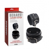 Черные наручники Surrender Wrist Restraints - Chisa - купить с доставкой в Новошахтинске