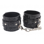 Черные наручники Surrender Wrist Restraints - Chisa - купить с доставкой в Новошахтинске