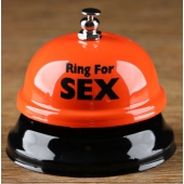Настольный звонок RING FOR SEX - Сима-Ленд - купить с доставкой в Новошахтинске