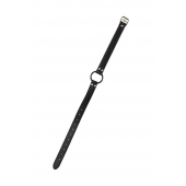 Черный кляп-кольцо Modesty - Lola Games - купить с доставкой в Новошахтинске