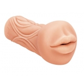 Телесный мастурбатор-ротик Sweet Lips - Lola Games - в Новошахтинске купить с доставкой