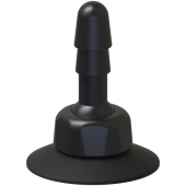 Плаг с присоской для фиксации насадок Deluxe 360° Swivel Suction Cup Plug - Doc Johnson - купить с доставкой в Новошахтинске