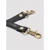 Черный фиксатор для манжет Bound to You Faux Leather Hogtie - Fifty Shades of Grey - купить с доставкой в Новошахтинске