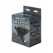 Пояс HARNESS BEST SELECT с вагинальной пробкой - LOVETOY (А-Полимер) - купить с доставкой в Новошахтинске