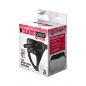 Черный пояс для насадок CLASS STRAP Restyling - LOVETOY (А-Полимер) - купить с доставкой в Новошахтинске