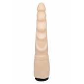 Телесная реалистичная насадка-елочка - 20,5 см. - LOVETOY (А-Полимер) - купить с доставкой в Новошахтинске