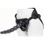 Пояс харнесс BEST UNI strap с 2 насадками - 18 и 22 см. - LOVETOY (А-Полимер) - купить с доставкой в Новошахтинске