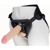 Пояс харнесс BEST UNI strap с 2 насадками - 18 и 22 см. - LOVETOY (А-Полимер) - купить с доставкой в Новошахтинске