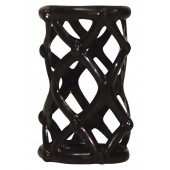 Чёрная насадка-сетка на пенис Orgasmus Wunder - Orion - в Новошахтинске купить с доставкой