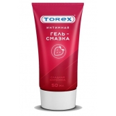 Смазка на водной основе TOREX  Сладкая клубника  - 50 мл. - Torex - купить с доставкой в Новошахтинске