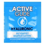 Лубрикант на водной основе Active Glide с гиалуроновой кислотой - 3 гр. - Биоритм - купить с доставкой в Новошахтинске