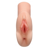 Телесный мастурбатор Perfect Pussy Double Stroker - Pipedream - в Новошахтинске купить с доставкой