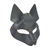 Серая маска Wolf с клепками - Sitabella - купить с доставкой в Новошахтинске