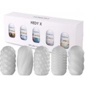 Набор из 5 мастурбаторов Hedy X5 Mixed - Svakom - в Новошахтинске купить с доставкой