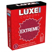 Текстурированные презервативы LUXE Royal Extreme - 3 шт. - Luxe - купить с доставкой в Новошахтинске