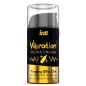 Жидкий интимный гель с эффектом вибрации Vibration! Vodka Energy - 15 мл. - INTT - купить с доставкой в Новошахтинске