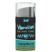 Жидкий интимный гель с эффектом вибрации Vibration! Gin   Tonic - 15 мл. - INTT - купить с доставкой в Новошахтинске