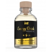 Массажный гель с согревающим эффектом Energy Drink - 30 мл. - INTT - купить с доставкой в Новошахтинске
