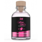 Массажный гель с согревающим эффектом Cotton Candy - 30 мл. - INTT - купить с доставкой в Новошахтинске