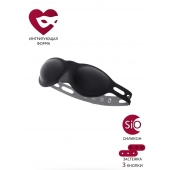 Черная плотная силиконовая маска - ToyFa - купить с доставкой в Новошахтинске