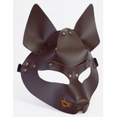 Коричневая маска Wolf - Sitabella - купить с доставкой в Новошахтинске