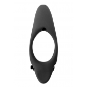 Черное эрекционное виброкольцо Stardust - Lola Games - в Новошахтинске купить с доставкой