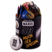Текстурированные презервативы в кейсе MAXUS So Much Sex - 100 шт. - Maxus - купить с доставкой в Новошахтинске