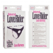 Трусы для страпона с универсальным креплением Universal Love Rider Luxe Harness - California Exotic Novelties - купить с доставкой в Новошахтинске