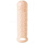 Телесный фаллоудлинитель Homme Long - 15,5 см. - Lola Games - в Новошахтинске купить с доставкой