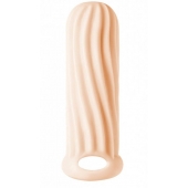Телесный фаллоудлинитель Homme Wide - 13 см. - Lola Games - в Новошахтинске купить с доставкой