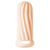 Телесный фаллоудлинитель Homme Wide - 11 см. - Lola Games - в Новошахтинске купить с доставкой