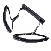 Черные кожаные стропы для фиксации Anonymo - ToyFa - купить с доставкой в Новошахтинске