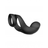 Черное эрекционное кольцо Benedict для стимуляции промежности - Svakom - в Новошахтинске купить с доставкой