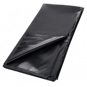 Черная простыня для секса из ПВХ - 220 х 200 см. - ToyFa - купить с доставкой в Новошахтинске